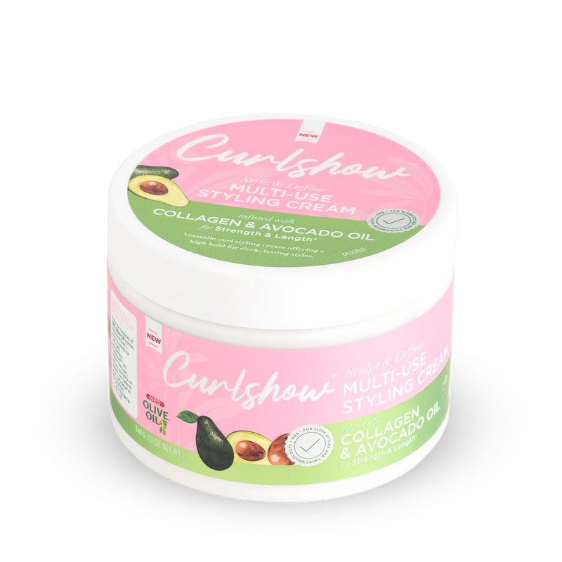 ORS™ Olive Oil CurlShow Multi-Use Style Cream infused with Collagen & Avocado Oil (340g / 12oz)
