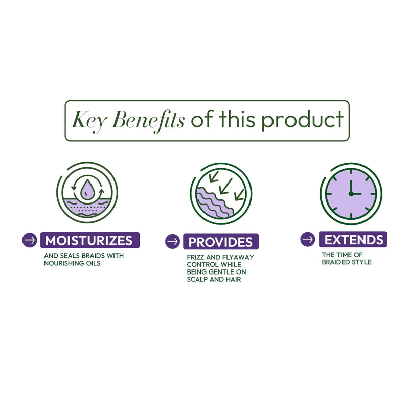 ORS™ Olive Oil Braidzone Braid Setting Mousse with Lavender Oil and Acai Oil for Scalp & Hair (207 ml / 7 fl oz)