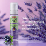 ORS™ Olive Oil Braidzone Braid Setting Mousse with Lavender Oil and Acai Oil for Scalp & Hair (207 ml / 7 fl oz)