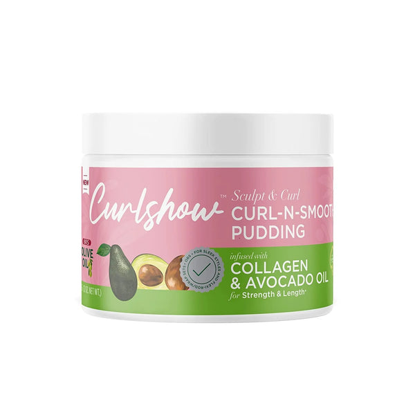 ORS™ Olive Oil CurlShow Curl n Smooth Pudding infused with Collagen & Avocado Oil (340g / 12 oz)