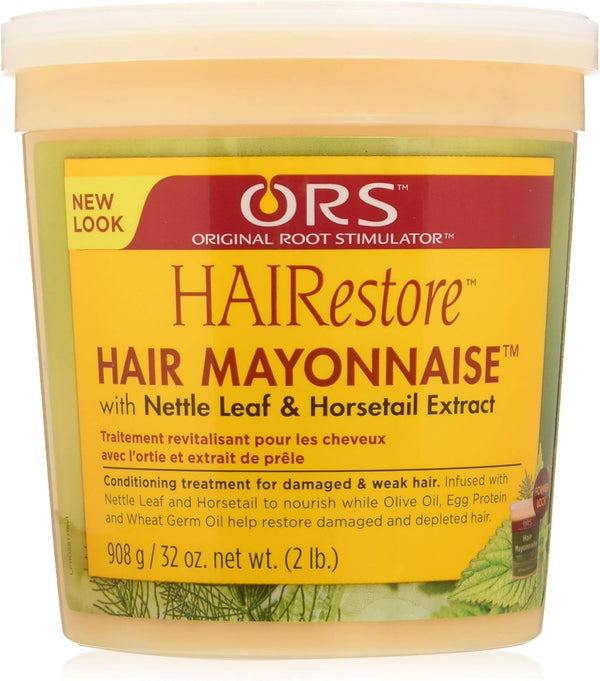 Olive Oil HAIRestore Hair Mayonnaise with Nettle Leaf & Horsetail Extract (908 g / 32 oz)