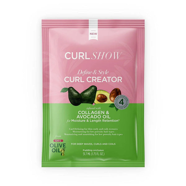 ORS™ Olive Oil CurlShow Curl Creator Defining Gellie infused with Collagen & Avocado Oil (57.1ml / 1.75fl oz)