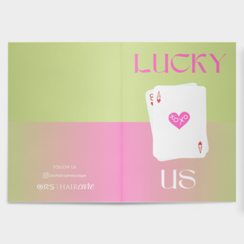 Lucky Us Valentine's Card