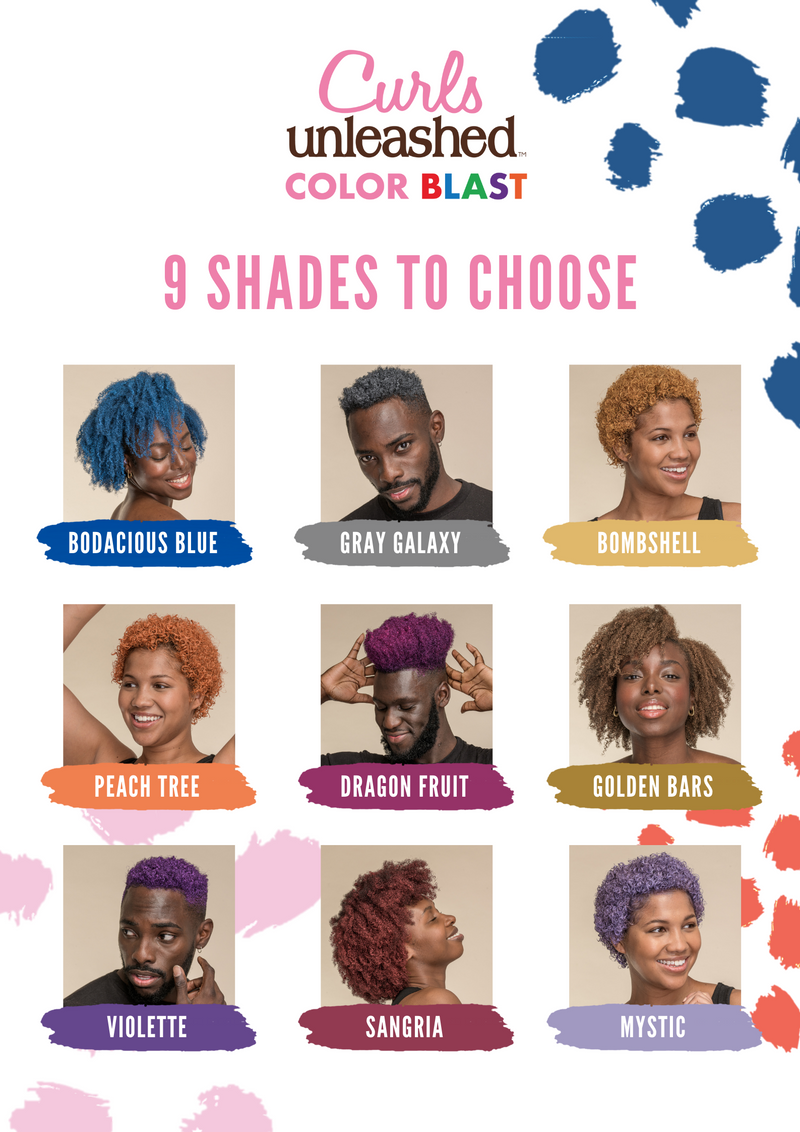 ORS™ Curls Unleashed Color Blast - Mystic -  Temporary Hair Makeup Wax