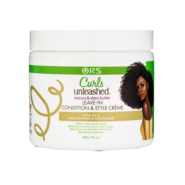 Curls Unleashed Cocoa & Shea Butter Leave In Conditioner Creme 455